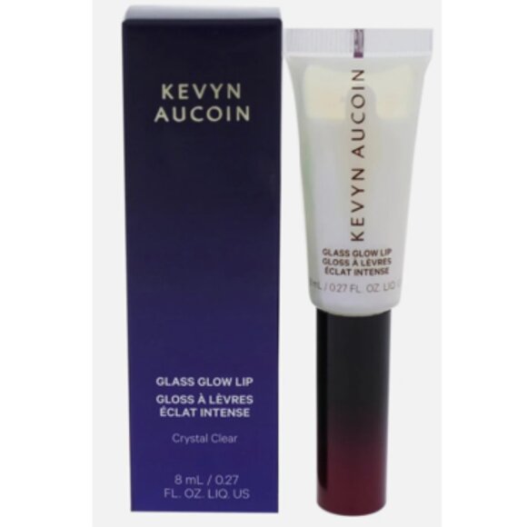 Kevyn Aucoin Glass Glow Lip Gloss Spectrum ~Crystal Clear (Pearl) 0.2 oz NIB - Picture 2 of 14